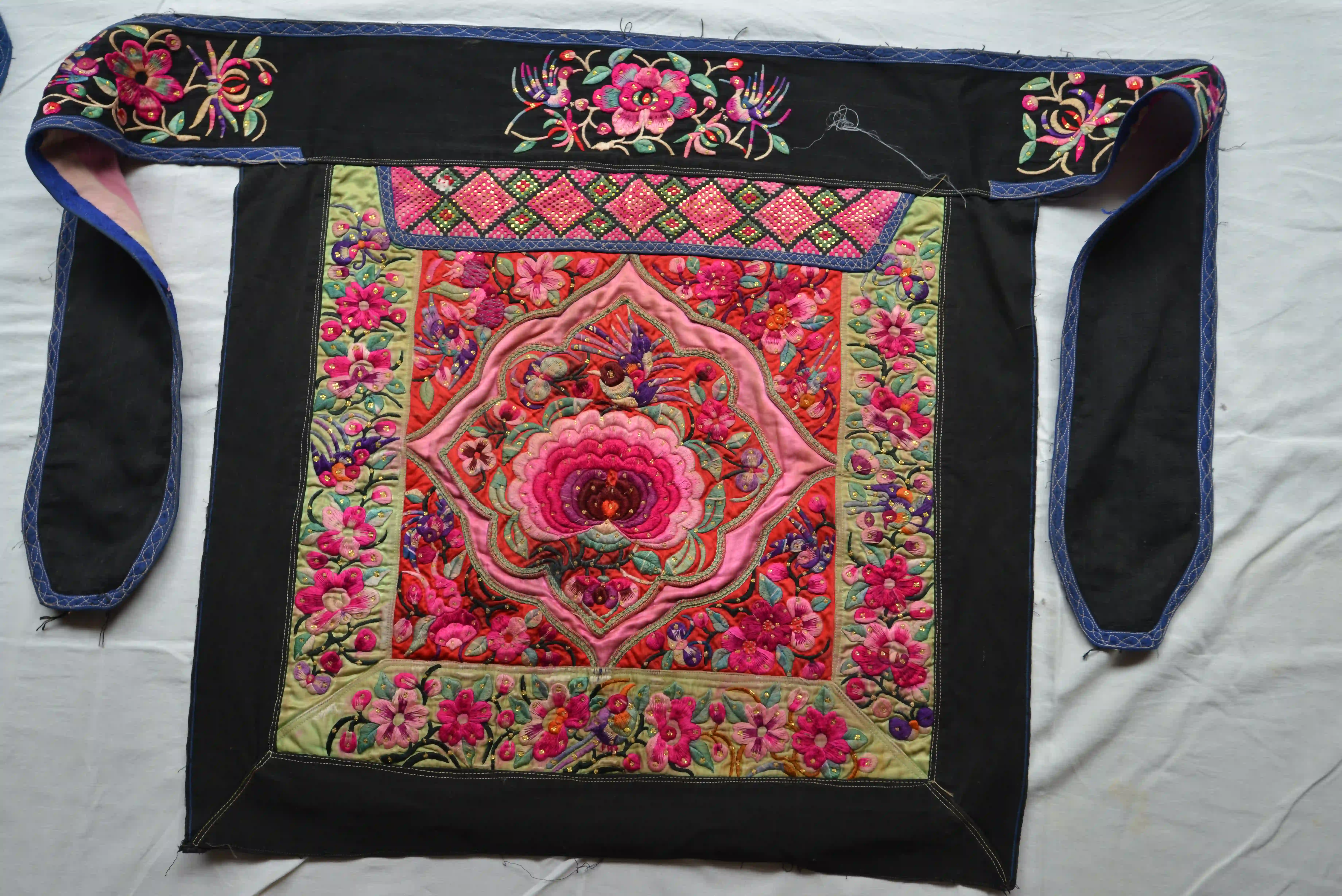 Embroidered Apron